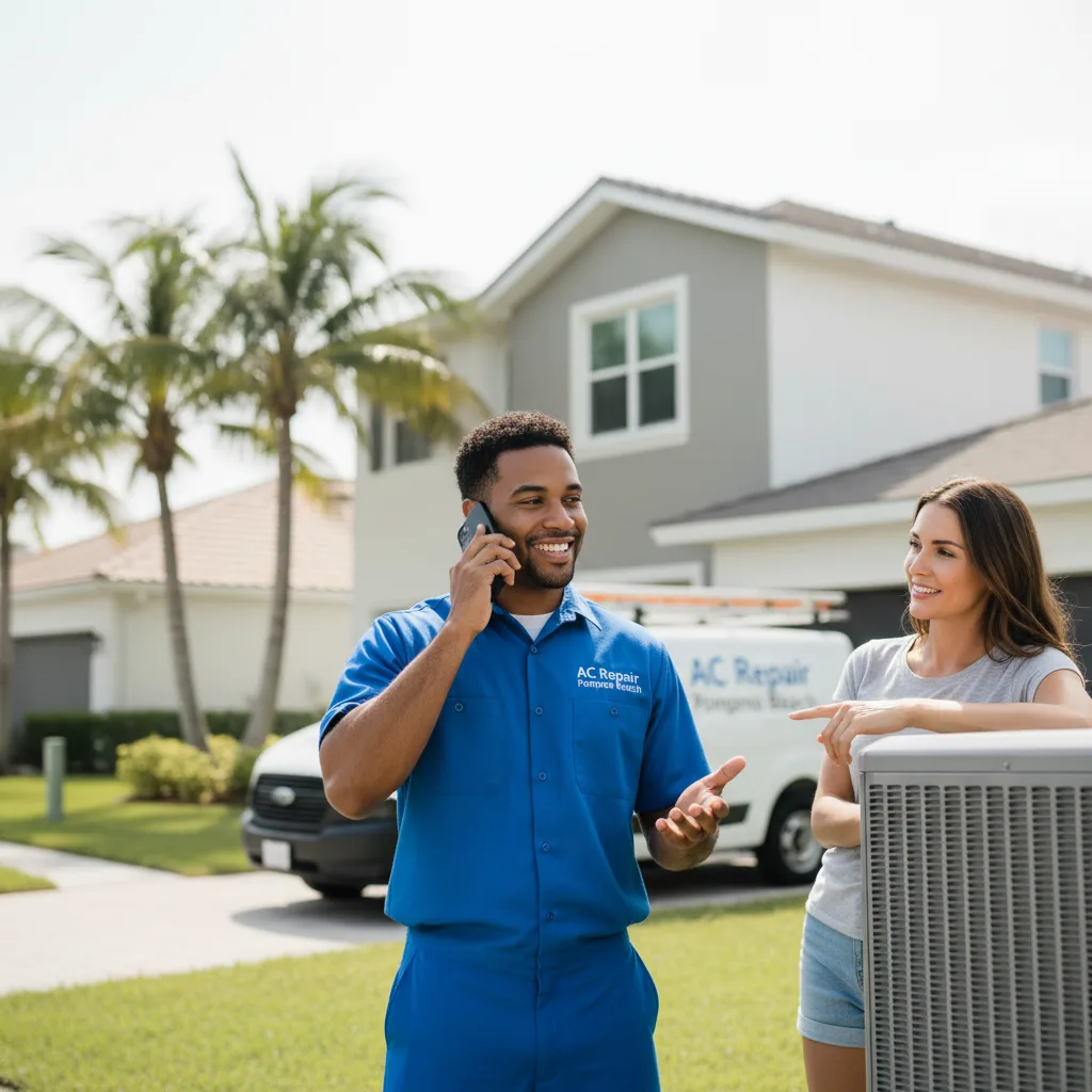 AC Repair Pompano Beach customer support in Palmview